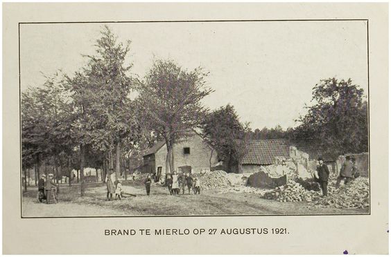 briefkaart ramp 1921